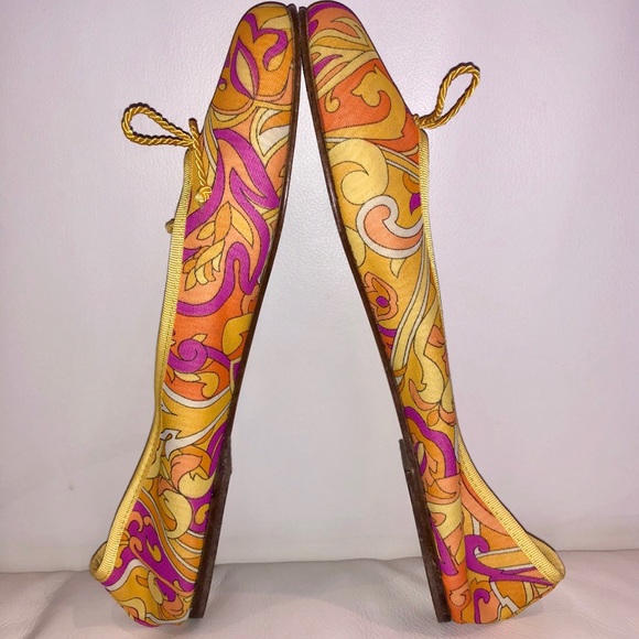 French Sole Ballet Flats SZ 39E 40C - Picture 2 of 5